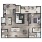 Jasmine II - Newly Redesigned - 2 bedroom floorplan layout with 2 bath and 1196 square feet. Additional space for office or game room.